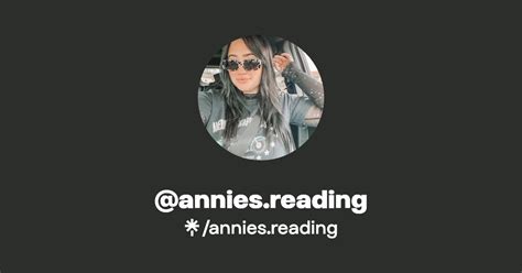 Annies Reading Instagram TikTok Linktree