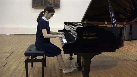 Svetlana Hakobyan 14 Y O J Haydn Sonata In Es Dur Hob XVI 49