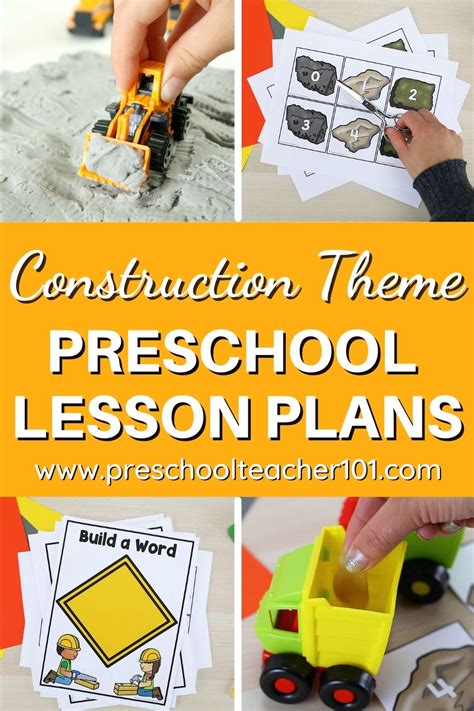 Construction Theme Preschool Classroom Lesson Plans Preschool Teacher 101