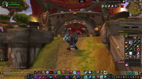 World Of Warcraft Hallows End Nagrand Garadar Location Horde Youtube