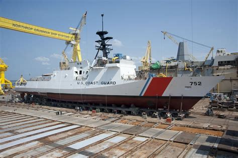 Legend-class cutter USCGC STRATTON (WMSL-752), Pascagoula, Mississippi ...