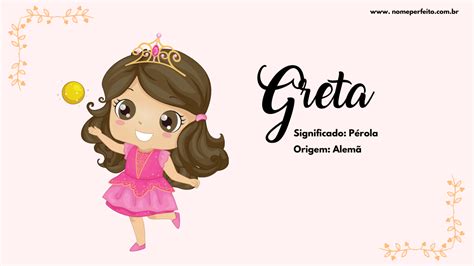 Significado Do Nome Greta Nome Perfeito