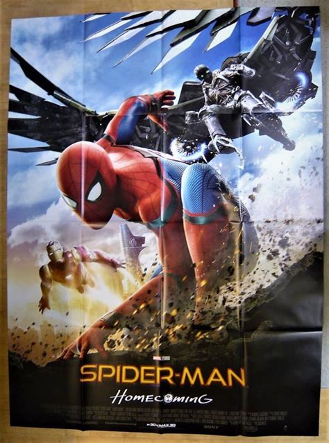 スパイダーマン：ホームカミング フランス版オリジナルポスター 映画ポスター専門店 Cinema King