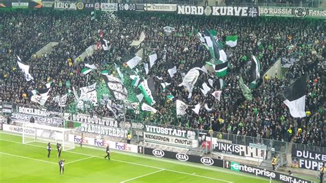 All Scenes Of Borussia M Nchengladbach Fans From The Dramatic Min Win