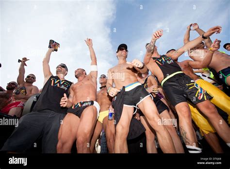 Gay Pride Madrid Stock Photo Alamy