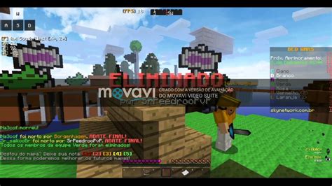 Minecraft Jogando Bedwars Meu Colega YouTube