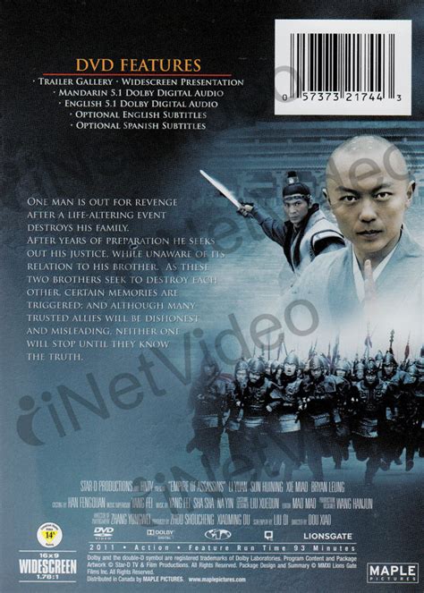 Empire Of Assassins Maple On Dvd Movie