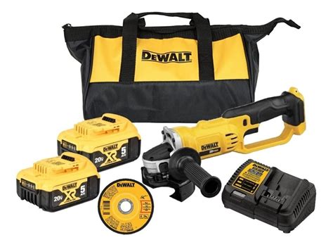 Esmeriladora Inalámbrica Batería 20v Dewalt Pamxdcg412p2 113 Coppel