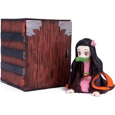 Jual Action Figure Anime Demon Slayer Nezuko Dan Wooden Box Cm