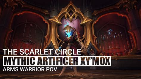 The Scarlet Circle Vs Mythic Artificer Xy Mox Arms Warrior Pov Youtube