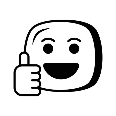 Thumb up, like emoji design, easy to use and download 44159536 Vector ...