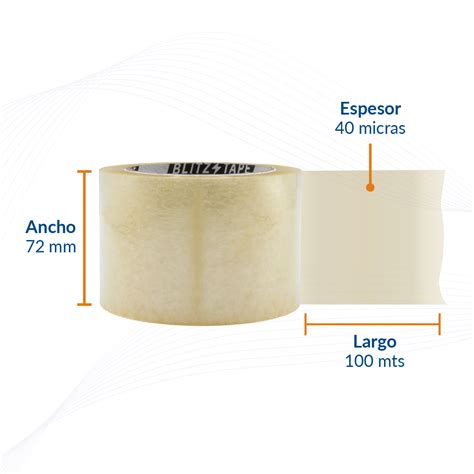 cinta adhesiva transparente serie     mts blitz tape