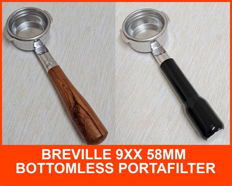 58mm Breville Bottomless Naked Portafilter Guaranteed To Work Etsy
