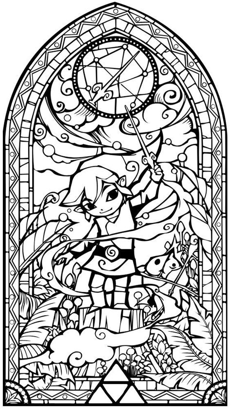 Wind Waker Link Coloring Pages Google Search Zelda Coloring Pages