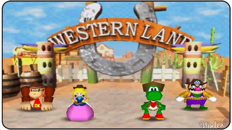 Mario Party 2 N64 Western Land Full Playthrough Youtube