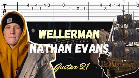 Nathan Evans Wellerman Guitar Tutorial Tab Youtube