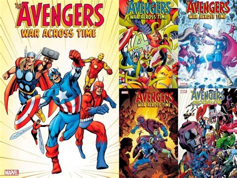 2023 AVENGERS WAR ACROSS TIME 1 2 3 4 5 Complete Set 1 5 KANG