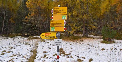 Lai da Palpuogna Wanderung Preda Preda mit Abstecher in Bergün