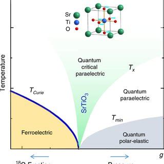 The Overall Observed Phase Diagram For Srtio Near To The Ferroelectric