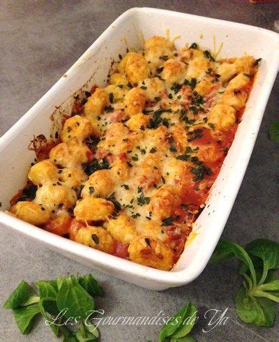 Gratin De Gnocchis Tomate Lardons Et Chorizo Avec Une Pointe De