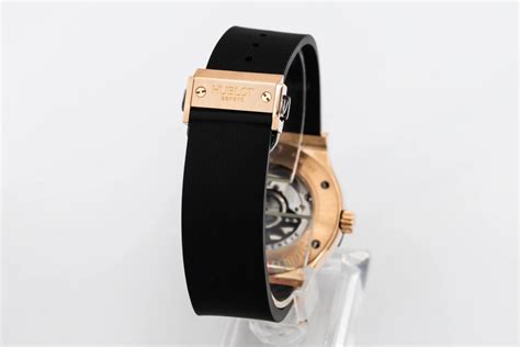 Hublot Classic Fusion 42mm 18ct Rose Gold Black Rubber 542ox1180lr