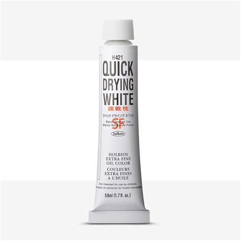 Holbein Extra Fine Artists Oil Colour Ml Quick Drying White