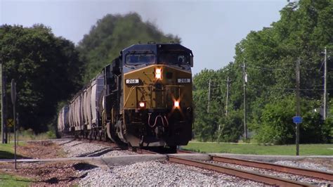 CSX CW44AC 268 With A Beautiful K5LA Leads CSX L231 By Pikeville NC