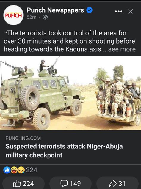 Todays Headlines Military Checkpoint Attacked Shake Up In Nigerian