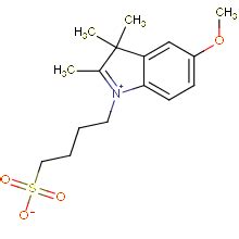 现货供应阿拉丁5 Methoxy 2 3 3 trimethyl 1 4 sulfobutyl indolium inner