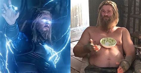 Chris Hemsworth Was Totally On Board With Fat Thor In Avengers Endgame