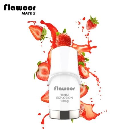 Découvrez la Cartouche Fraise Explosion Flawoor Mate 2 Klop s