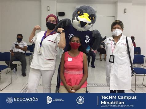 TECNM CAMPUS MINATITLÁN ES SEDE PARA APLICACIÓN DE VACUNA CONTRA COVID