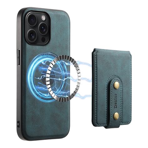 Dteck Leather Wallet Case for iPhone 16 Pro Max Case with Card Holder 2