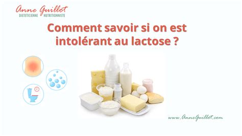 Comment savoir si on est intolérant au lactose