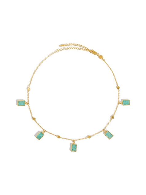 GOLD MISSOMA Amazonite Lena Choker Kaulakoru One Size Kaulakorut