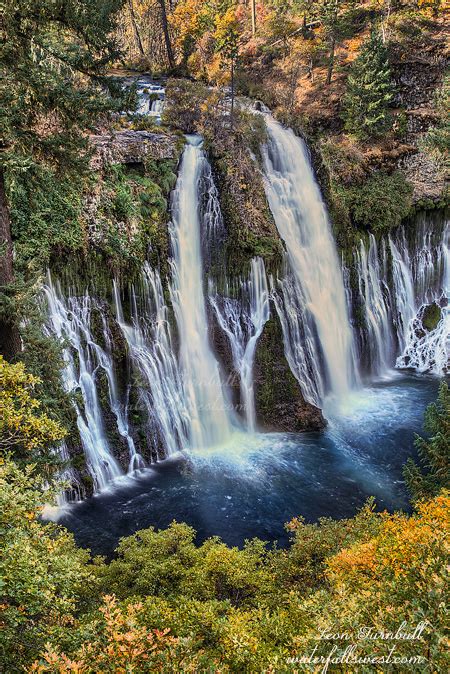 Burney Falls - California Waterfalls; McArthur Burney Falls State Park, Burney-hike/trail/map ...