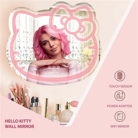 Impressions Vanity Hello Kitty Wall Mirror With Wi Fi Smart Touch