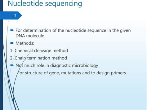 Molecular Diagnostics Techniques Ppt Free Download