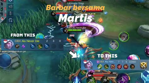 Solo Rank Say 6 Bersama Martis Membantai Land Of Dawn Mobile