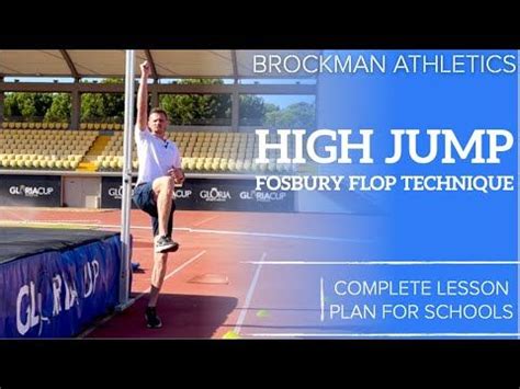 Complete High Jump Lesson for PE: Introducing The Fosbury Flop ...