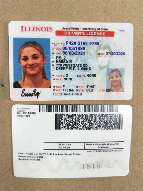 Illinois Fake Id Buy Scannable Fake Ids Idtop