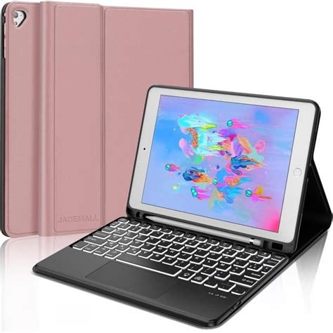 Clavier Avec Touchpad Pour Ipad 6Ème Génération 2018 Ipad 9 7 6 5Eme