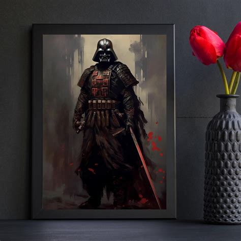 Darth Vader Star Wars Poster Star Wars Print Darth Vader Etsy