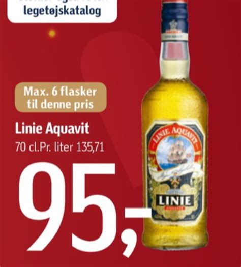 Linie Aquavit Snaps Tilbud Hos F Tex