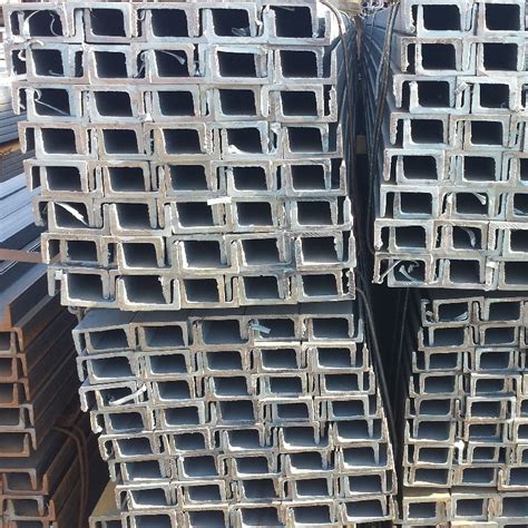 ASTM Standard Hot Rolled Galvanized C U Purlin Steel Structural Channel