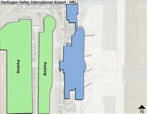 Harlingen-Valley Airport Map | HRL Terminal Guide