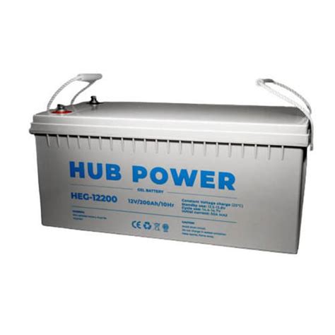 Купить Аккумулятор гелевый 12В 200 Ач для ИБП Hub Power HEG-12200, цена ...