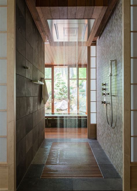 Amazing Walk Through Shower Contemporary Master Bathroom