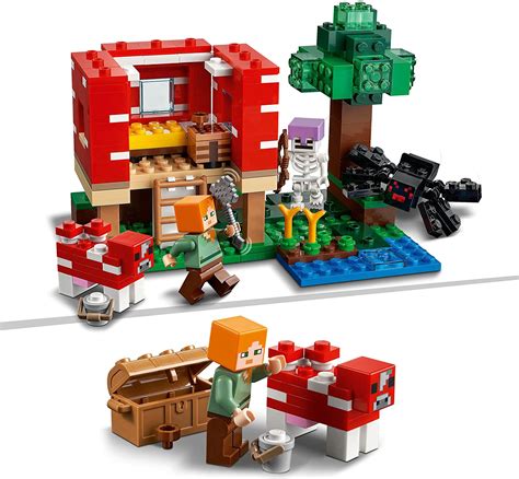 Set De Lego De La Casa Champi N De Minecraft