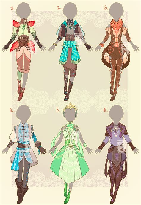 Outfit Adopts On Deviantart